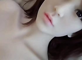 Real Nhật Sex Doll with Realistic Face plus Soft Vits