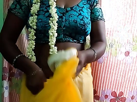 Indian hot tolerant removing saree