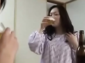Japanese milf withyoung boy drink and intrigue b passion