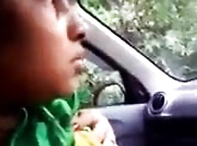 Indian Boss Meeting Unsubtle lovemaking in car